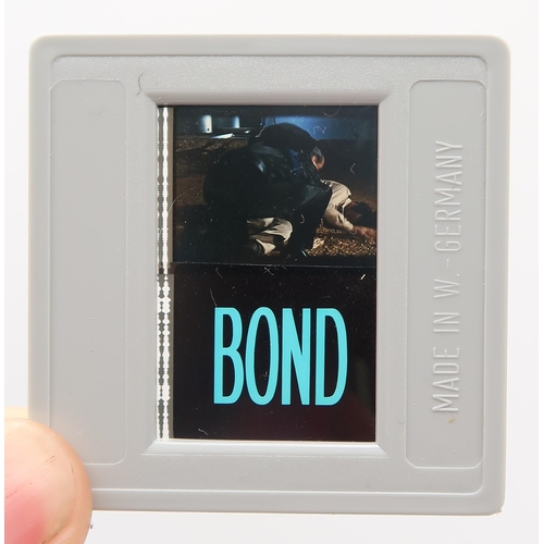 474 - James Bond: a large quantity of colour film cells/photographic slides, with further lengths of film ... 