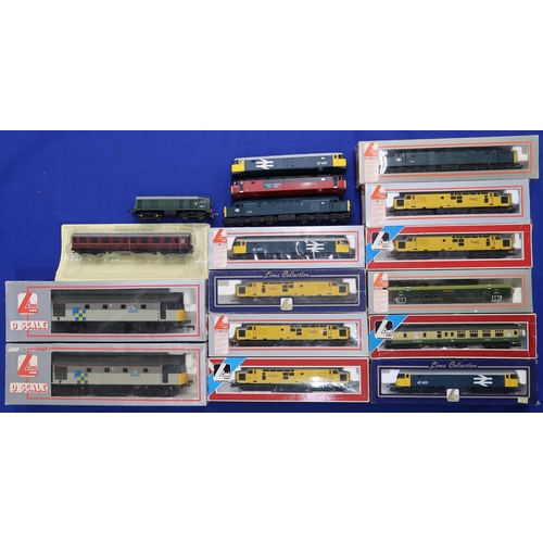 482 - Ten various boxed Lima 00-gauge locomotives, with two 0-gauge examples etc.