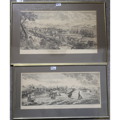 881 - A COLLECTION OF GLASGOW ENGRAVING PRINTS (13)