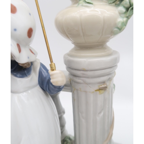 234 - Three Lladro figures including Winter Frost