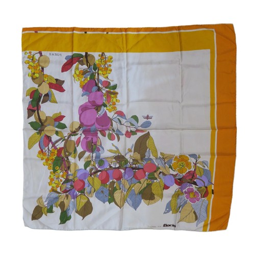 326 - Assorted ladies scarves including Gucci, Liberty, Fiorio and a Hermes style scarf titled Paquebot (O... 