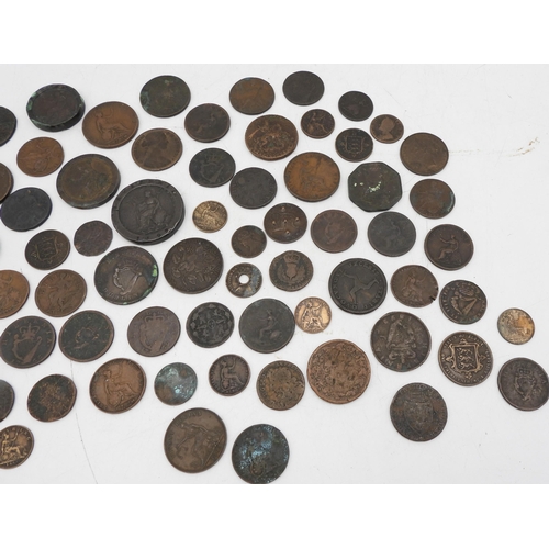 427 - Great Britain a lot comprising various copper coins to include William and Mary, George II, George I... 