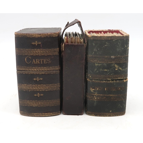 561 - A collection of Victorian cartes de visite, largely by Scottish photographers, housed over three Mor... 