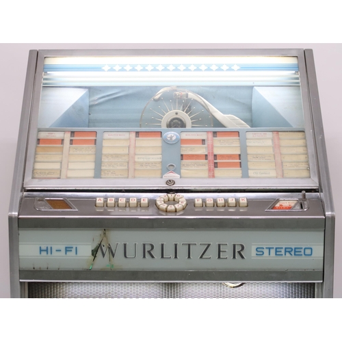 460 - WURLITZER LYRIC HI-FI STEREO Jukebox circa 1966  (spin wheel selection system) serial number 4D78637... 