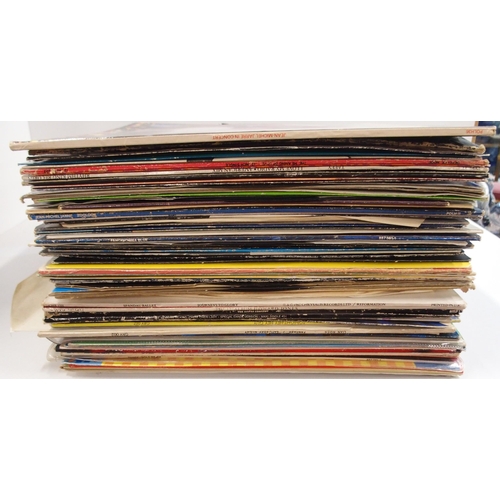 463 - VINYL RECORDS a collection of EP and LP records in 4 boxes with Alphaville, Alison Moyet, A-Ha, ABC,... 