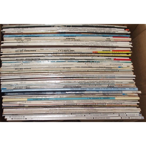 471 - VINYL RECORDS two boxes of orchestral and operatic classical records