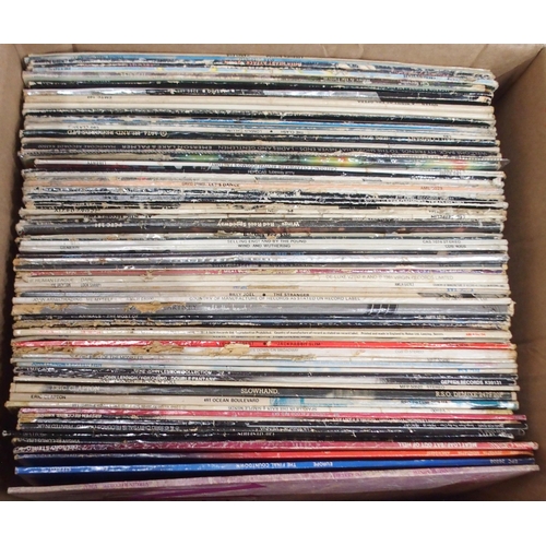 474 - VINYL RECORDS four boxes of pop, rock and soul vinyl LP records