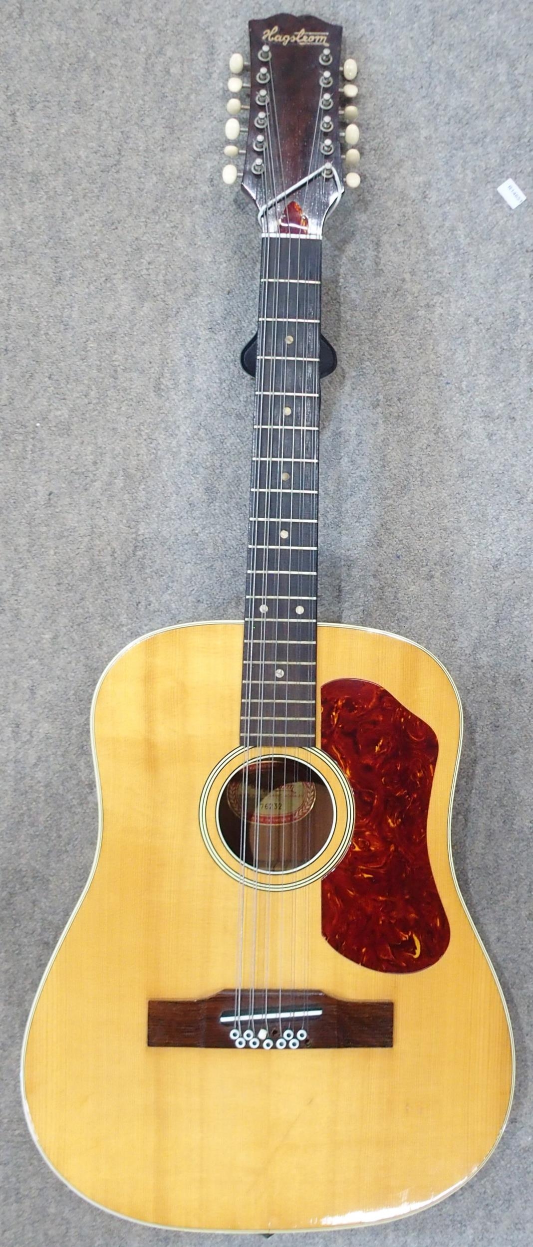 Hagstrom A Vintage 1960s Twelve String Acoustic Guitar By Hagstrom Sweden Serial Number 76232 18 F 6110