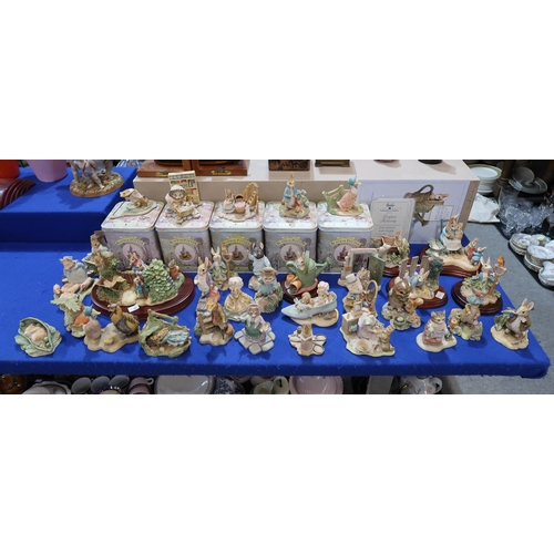 232 - A collection of Border Fine Art Beatrix Potter figures comprising five Limited Edition figures inclu... 