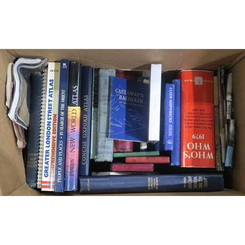 456 - Two boxes of assorted books, to include a selection of a maritime/naval interest - The Merchant Ship... 