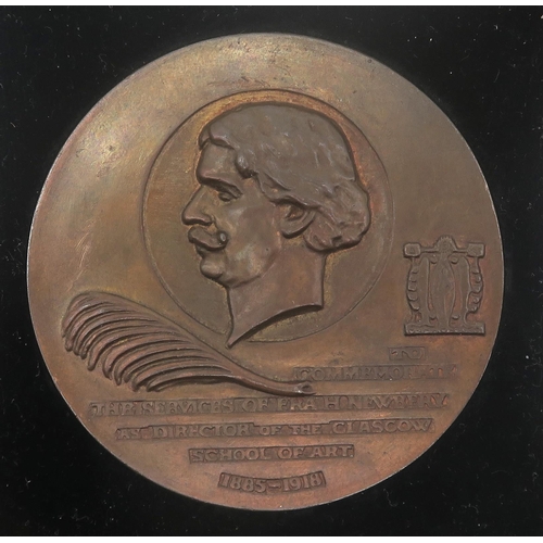 459 - Glasgow School of ArtA cased Newberry Medal awarded to Mary Campbell Mackie, June 1943Provenance: Ma... 