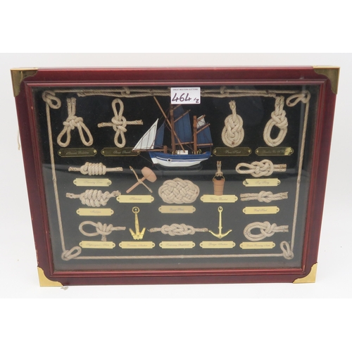 464 - Assorted maritime collectables to include a small three-draw brass and leather-clad telescope by Wra... 