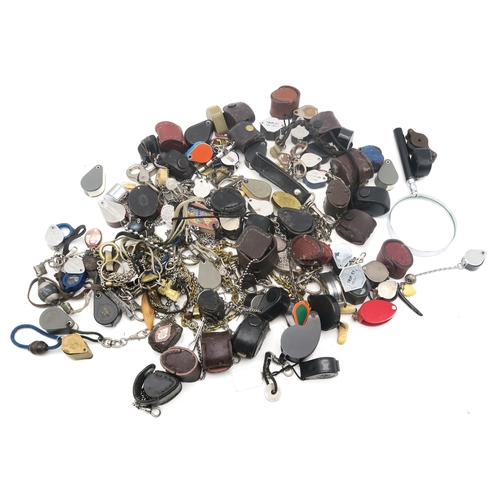 472 - A large quantity of jeweller's loupes and assorted other magnifiers