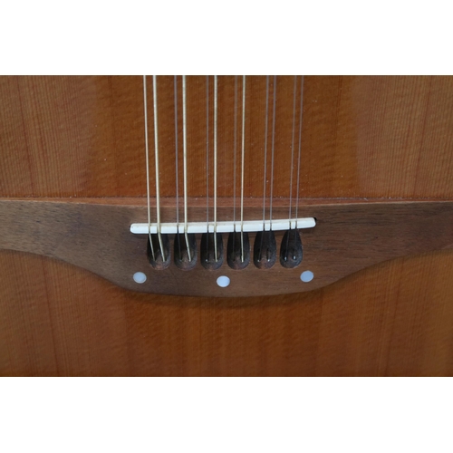 353 - An Ovation 12 string acoustic guitar, model 1155, serial number 307217 this 20 fret guitar come... 