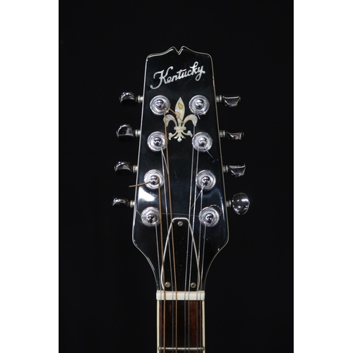 356 - A Kentucky bouzouki mandolin 24 frets model KM-004 serial number 18514 bearing label to the interior... 