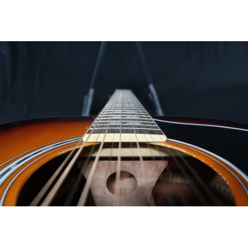 358 - A Echo Ranger 12 string acoustic guitar model XII VR in sunburst, 20 frets serial number Y17081272 w... 