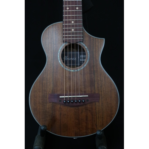 363 - An Ibanez EWP14WB Piccolo six string guitar, this steel string mini guitar has 19 frets and a TGI fi... 