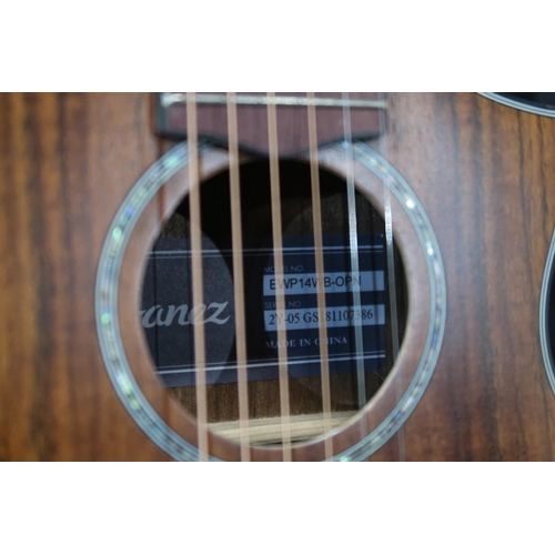 363 - An Ibanez EWP14WB Piccolo six string guitar, this steel string mini guitar has 19 frets and a TGI fi... 