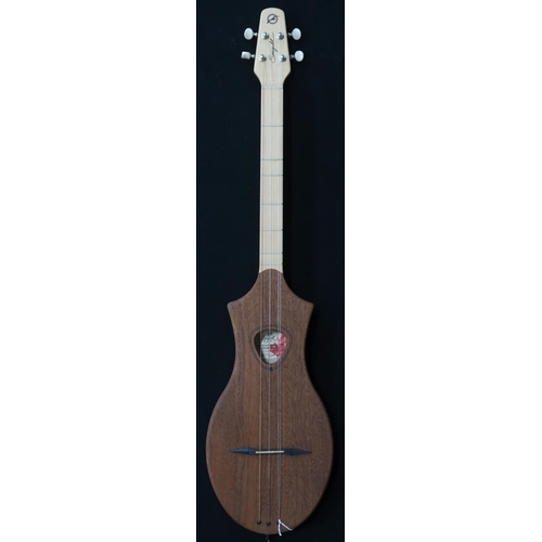 367 - A Seagull 4-string diatonic acoustic dulcimer in mahogany