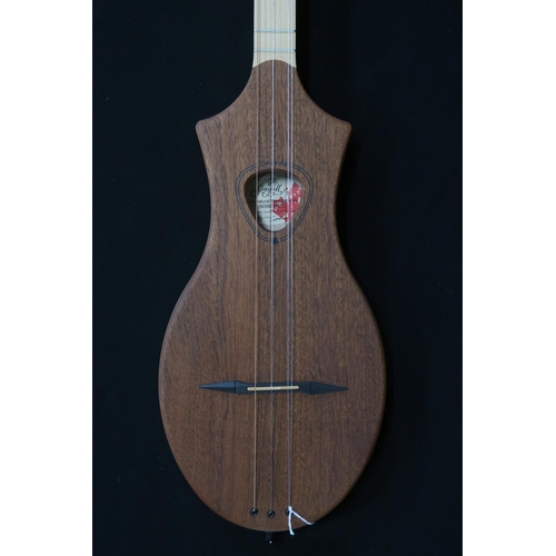 367 - A Seagull 4-string diatonic acoustic dulcimer in mahogany