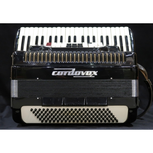 CORDOVOX a Cordovox 120 bass 41 key piano accordion with case
