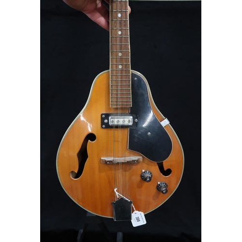 388 - COLUMBUS a vintage 1960's Columbus electro acoustic archtop mandolin 20 frets.This Instrument is fro... 