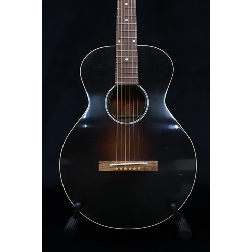 392 - GIBSON a Gibson Blues Tribute electro acoustic six string guitar serial number 12055077 with a Gibso... 