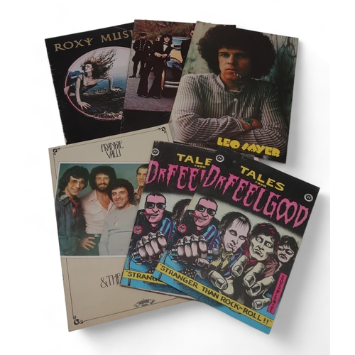 411 - Dr Feelgood two copies of Tales from Dr Feelgood tour book, Roxy Music tour programme, Sparks Novemb... 