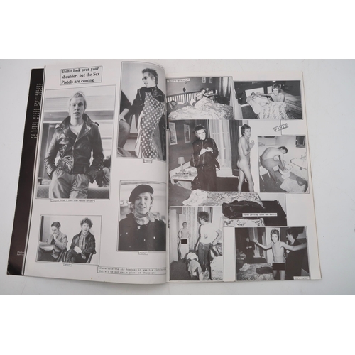 415 - A collection of Punk DIY ephemera with fanzines and part fanzines Sniffin Glue issue 5 1976, Ripped ... 