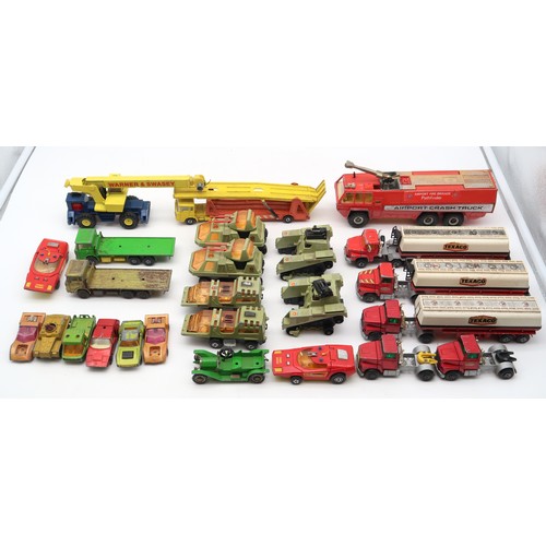 523 - A boxed Corgi 1103 Chubb Pathfinder Airport Crash Truck, 1118 Chubb Pathfinder and 1101 Warner &... 