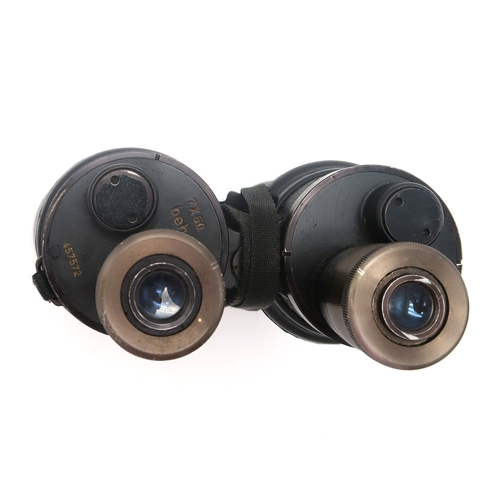 2601 - A PAIR OF WW2 GERMAN KRIEGSMARINE 7x50 BINOCULARS BY 