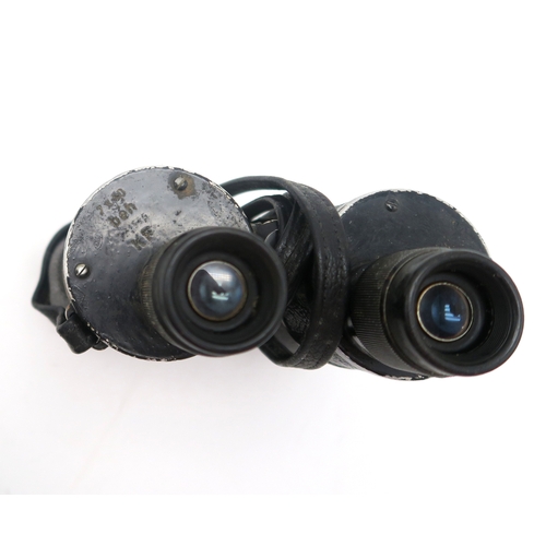 2602 - A PAIR OF WW2 GERMAN KRIEGSMARINE 7x50 BINOCULARS BY 