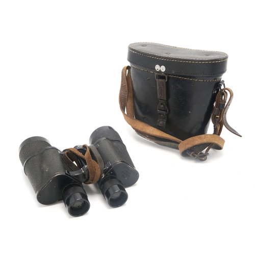 2607 - A PAIR OF WW2 GERMAN THIRD REICH 7x50 BINOCULARS BY 