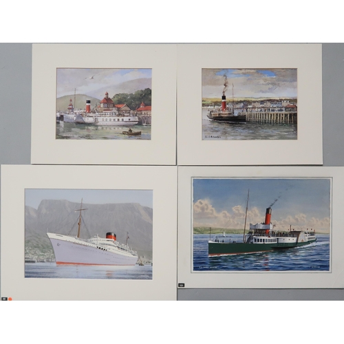 953 - *PLEASE NOTE THAT THE LOT HAS BEEN WITHDRAWN*  A COLLECTION OF UNFRAMED WATERCOLOURS BY J. NICHOLSON... 