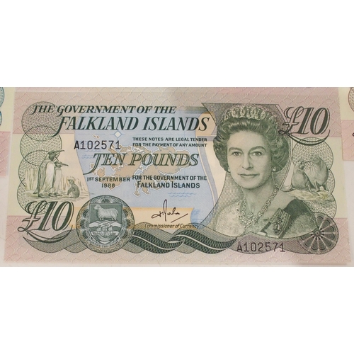 379 - Falkland Islands (British Overseas Territories) Elizabeth II, A171506 £5 14th June 1983, ... 