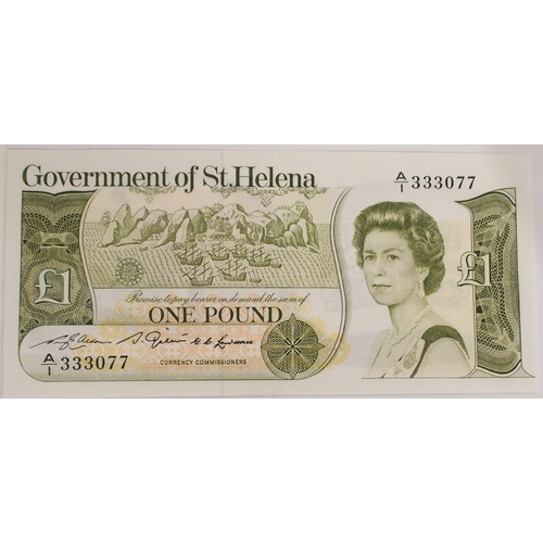 380 - Saint Helena (Saint Helena, Ascension and Tristan da Cunha) Bank Notes (12)