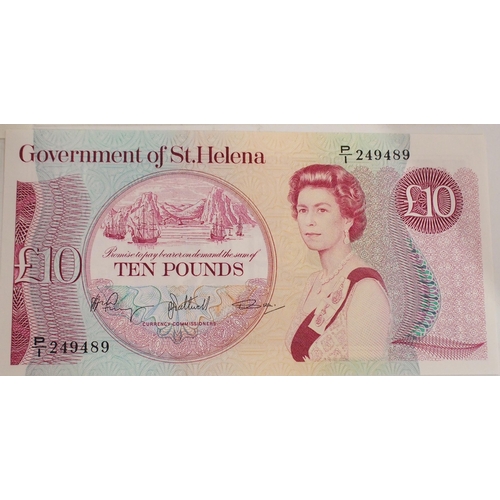 380 - Saint Helena (Saint Helena, Ascension and Tristan da Cunha) Bank Notes (12)