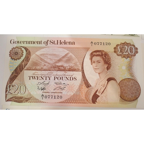 380 - Saint Helena (Saint Helena, Ascension and Tristan da Cunha) Bank Notes (12)