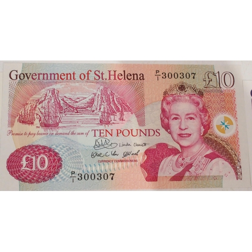 380 - Saint Helena (Saint Helena, Ascension and Tristan da Cunha) Bank Notes (12)