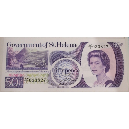 380 - Saint Helena (Saint Helena, Ascension and Tristan da Cunha) Bank Notes (12)