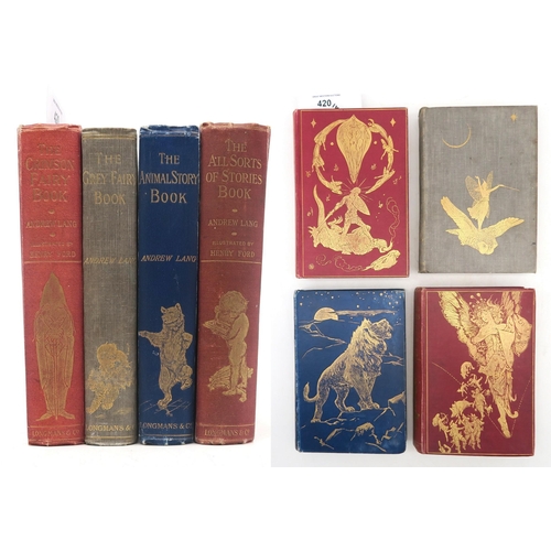 420 - Lang, Andrew The Crimson Fairy BookLongmans, Green and Co., London, 1903The Grey Fairy BookLongmans,... 