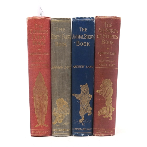 420 - Lang, Andrew The Crimson Fairy BookLongmans, Green and Co., London, 1903The Grey Fairy BookLongmans,... 