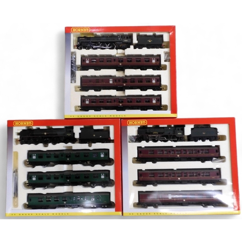 533 - Boxed Hornby 00-gauge R2660M The Norfolkman, R2599M The Royal Wessex and R2347M The Manxman Train Pa... 