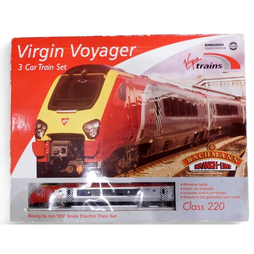 540 - A boxed Bachmann Branch-Line 00-gauge Virgin Voyager Class 220 3 Car Train Set