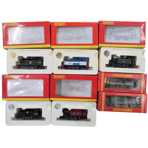 547 - Seven boxed Hornby 00-gauge locomotives, to include R054 BR 0-6-0 Diesel Class 08 Intercity, R051 PO... 