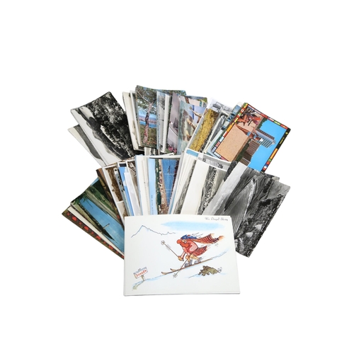 393 - A lot of post cards 