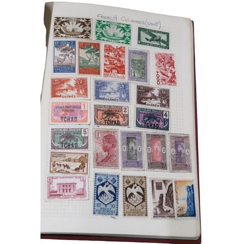 396 - Four albums of stamps to include worldwide stamp collections in The Strand Stamp Album, The Cosmos S... 