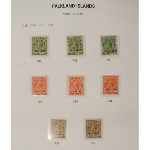 398 - The Falkland Islands and Dependencies ( The Upland Goose Collection) an extensive collection of cove... 