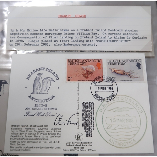 399 - A collection of covers, first day covers from 1969, mint stamps and used stamps with examples from t... 