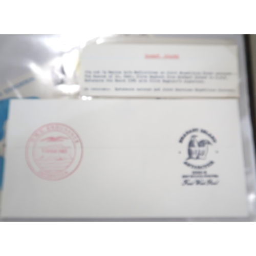 399 - A collection of covers, first day covers from 1969, mint stamps and used stamps with examples from t... 